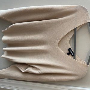 Express Cream Sweater NEVER WORN!!